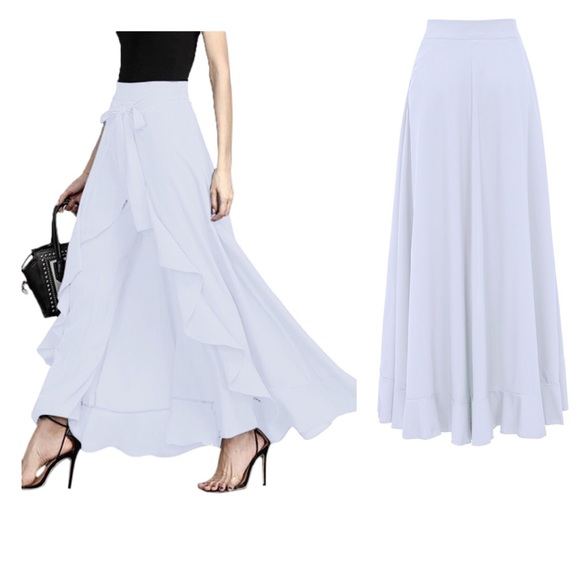 Black Flutter Pants - Picture 5 of 6